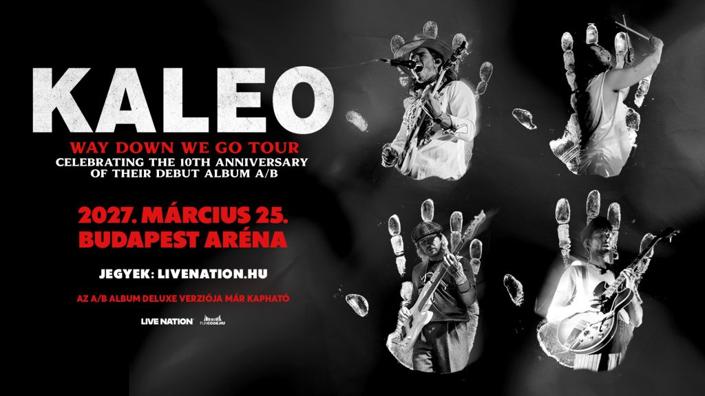 KALEO koncert a Budapest Arénában
