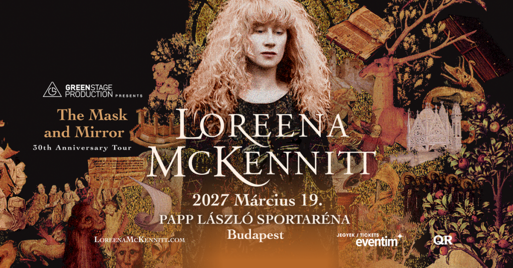 Loreena McKennitt koncert a Budapest Arénában 2027. március 19-én