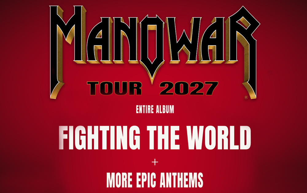Manowar Fighting the World Tour 2027 koncert a Budapest Arénában