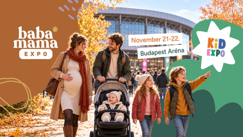 19. BabaMama és KidExpo 2026 – Családi programok, interaktív élmények és kiállítók a Budapest Arénában.